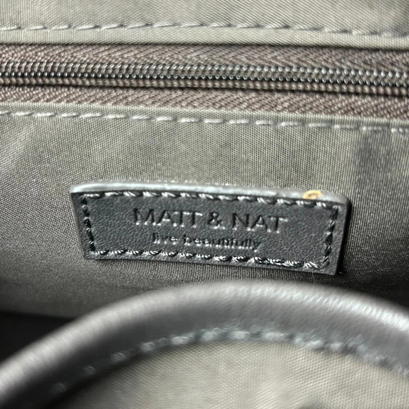 Matt & Nat  Grey Von Crossbody Satchel - Picture 9 of 9